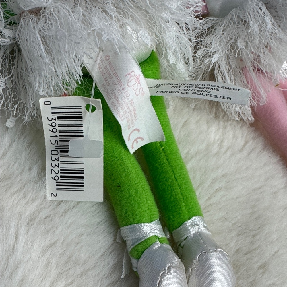 RUSS Berrie At The Ballet Bettina Plush Frog Rare TuTu - Picture 6 of 7
